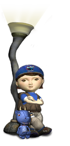 A character modeled in a 3D program representing Cynthia Putnam